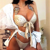 SW04 Diamond halter bikini sets ( 4 Colors )