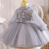 FG696 Gray Princess tutu dresses for girls