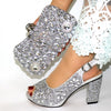 BS253 Party Shoes with Matching Bag ( 8 Colors )
