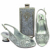 BS253 Party Shoes with Matching Bag ( 8 Colors )