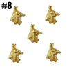 BC91 : 20PCS  Egyptian Style Gold Nail Art Decorations (8 styles )