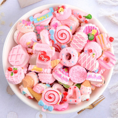 BC19 : Mixed 3D candy design for DIY Nail decoration