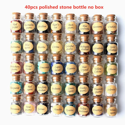 DIY489 : 40Pcs/lot Rockstone in Bottles Wedding Souvenirs