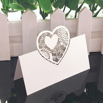DIY292 : 50pcs/lot17 styles of Card For Wedding table decoration