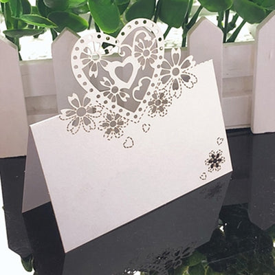 DIY292 : 50pcs/lot17 styles of Card For Wedding table decoration