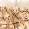 DIY214 : 50pcs/lot unique personalized wedding favor boxes