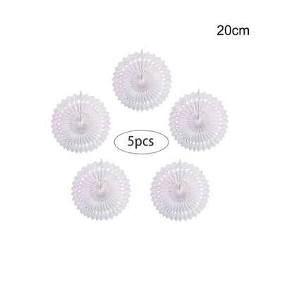 DIY310 : 5pcs/lot Paper wheels Hanging For Wedding & Party decoration