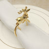 DIY336 : 6Pcs/Lot Metal deer napkin rings (3 Colors )