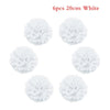 DIY293 : 6pcs/lot Pom Pom paper for Party decoration (20 Colors)