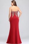 PP291 Plus Size sleeveless mermaid Prom Dresses(6 Colors)
