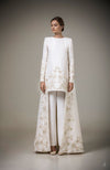 PD65 Arabic Embroidery Wedding Pantsuit