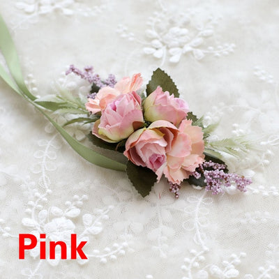GM01 Flower Brooch and Wrist Flowers (8 Colors)