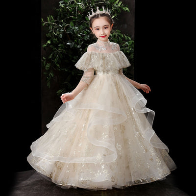 FG463 Luxurious sequined First Communion Dresses