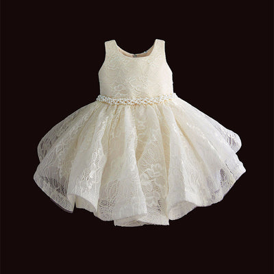 FG267 Pearl Belt Tutu dresses