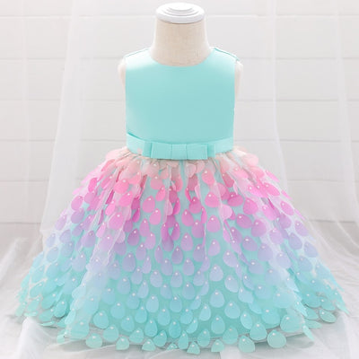 FG292 :3-24 months Party Girl Dresses (5 Colors)