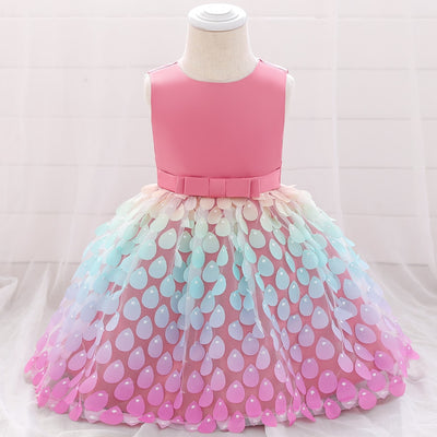 FG292 :3-24 months Party Girl Dresses (5 Colors)