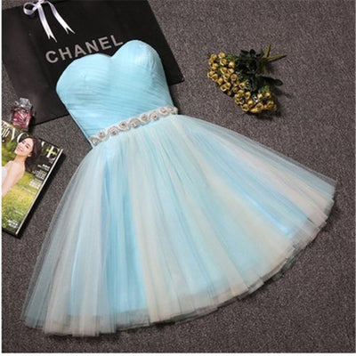BH319 Strapless Bridesmaid dresses with beaded Belt ( 8 Colors )