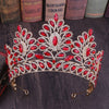 BJ440 Big Baroque Crystal Wedding Crowns ( 7 Colors )