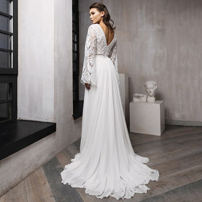 CW562 Boho A-line Wedding dresses