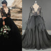 CG372 Black Wedding dress for Pre-wedding photoshoot