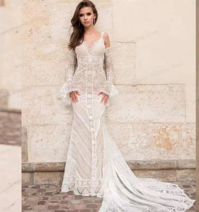 CW558 Sexy Bohemian Bridal dress