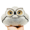 CB273 Luxury Owl shaped diamond Party Clutch Bag