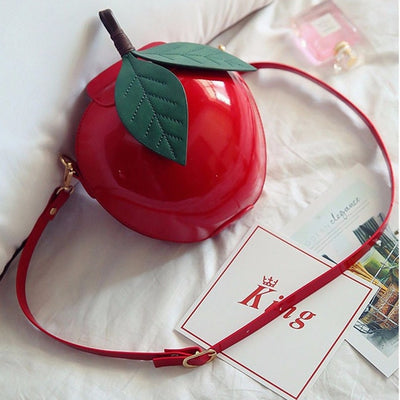 CB187 fashion Apple Shape crossbody Party Bags(2 Colors)