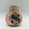 CB253 Diamond Money Pouch shaped Mini Party Purses ( 8 Colors )