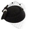 BJ116 Vintage Ladies Derby Hats (4 Colors )