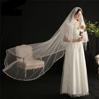 BV76 : 100% Handmade Wedding Veils