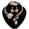 BJ391 : 3 Colors Bridal jewelry sets (Necklace/Earrings/Ring/Bracelet)