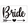 BV203 Personalized Veil+ Satin Sash Set