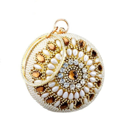 CB282 : 26 styles of Round Diamond Clutch Purses