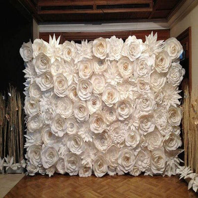 DIY132 : Giant Paper Flowers For Wedding & Party Backdrops