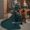 LG500 Real pictures Elegant Muslim Evening Gowns ( 5 Colors )