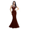 PP374 Real Photo Lace beading mermaid Prom dresses ( Custom Colors )