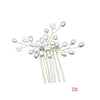 BJ170 Elegant Pearl Bridal Hairpin+Comb