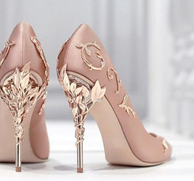 BS175 Rhinestone Bridal heels ( 6 Colors )