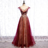 BH276  Bling Bling Sleeveless A-Line Bridesmaid Dress