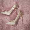 BS175 Rhinestone Bridal heels ( 6 Colors )