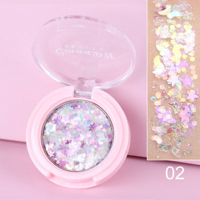 BC46 Glitter Sequin Gel for Fancy makeup (14 Colors )