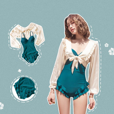 SW70 Korean Fairy swimsuits ( 3 Colors )