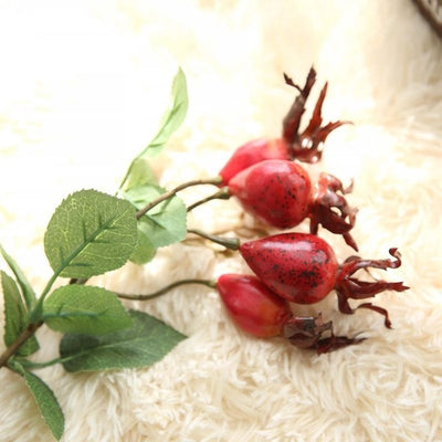 Artificial small Pomegranate branch for DIY Wedding&Event decor