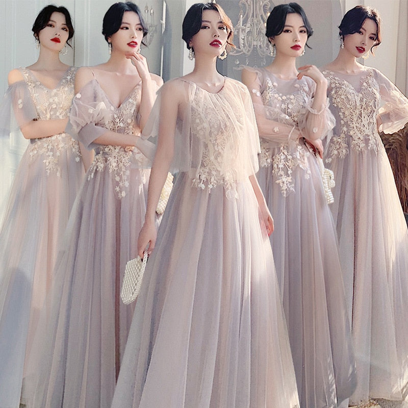 BH300 5 Styles of Korean Bridesmaid Dresses Nirvanafourteen