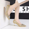 BS136 Elegant Glitter Bridal Heels ( 5 Colors )
