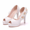 BS174 : 10 styles flower Wedding shoes