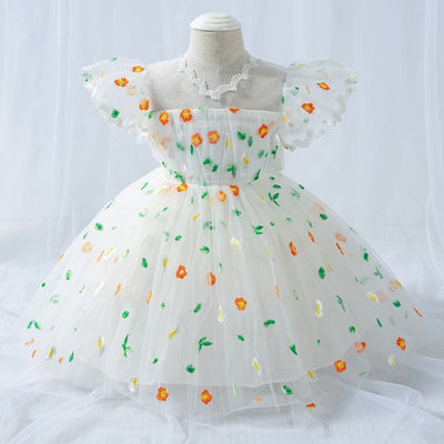 FG409 Baptism dresses ( 4 Colors )