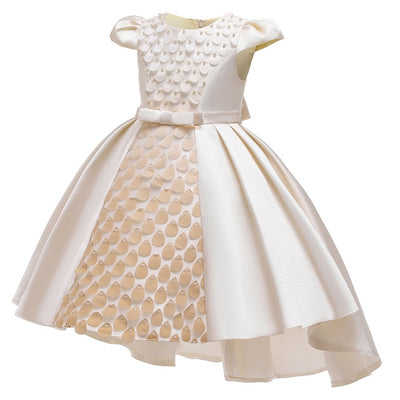 FG293 Colorful Water droplets Girl Dresses (5 Colors)