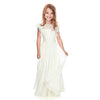 FG202 Lace Flower Girl Dresses (White/Ivory )