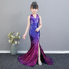 FG332 Sequin gradient color Girl Pageant Dress